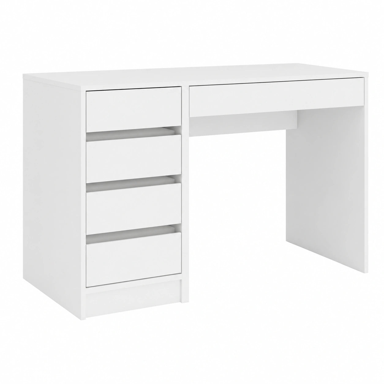 Coiffeuse, coloris blanc, pour la chambre