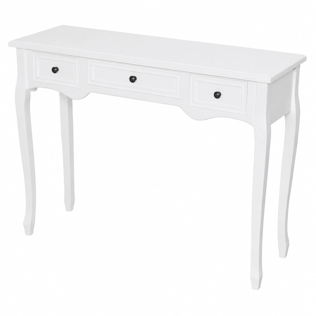 Coiffeuse, avec tiroirs, coloris blanc, pour la chambre