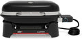 Weber, Gril électrique, format mobile, format compact, Noir