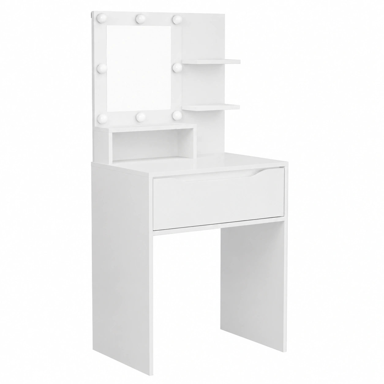 Armoire, avec rangement, avec tiroirs, avec étagères, coloris blanc, pour la chambre