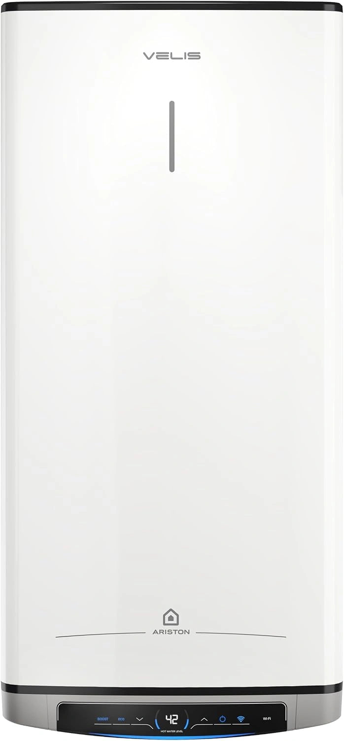 Ariston, Appareil électrique, 50 l, 51 × 27 × 80 cm, Wi-Fi, avec télécommande