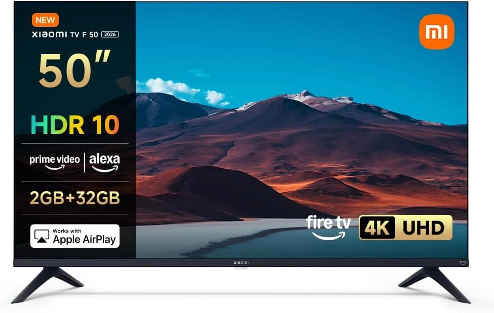 XIAOMI, Téléviseur, OS8, 50 Pouces, 2Go, 32Go, connecté