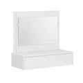 Armoire, avec tiroirs, coloris blanc, 83 x 40 x 70 cm, pour la chambre