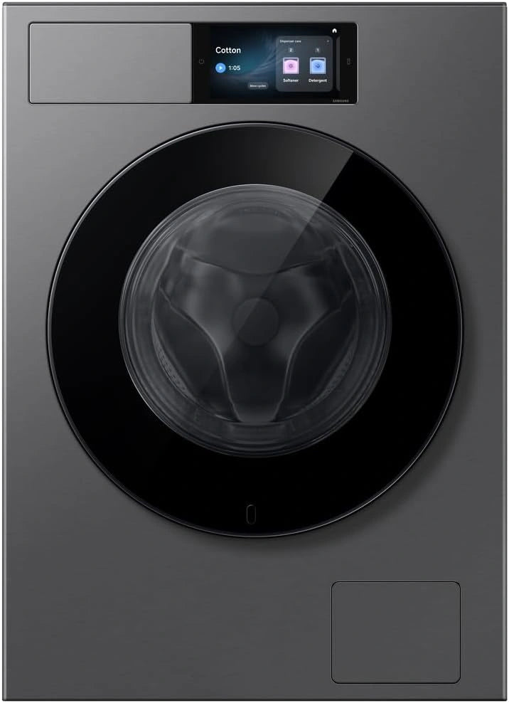 Samsung, Lave-linge, WF90H09C4ST2, commande tactile, Argenté