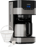 Klarstein, Cafetière, 1.2L, 800W, Argenté