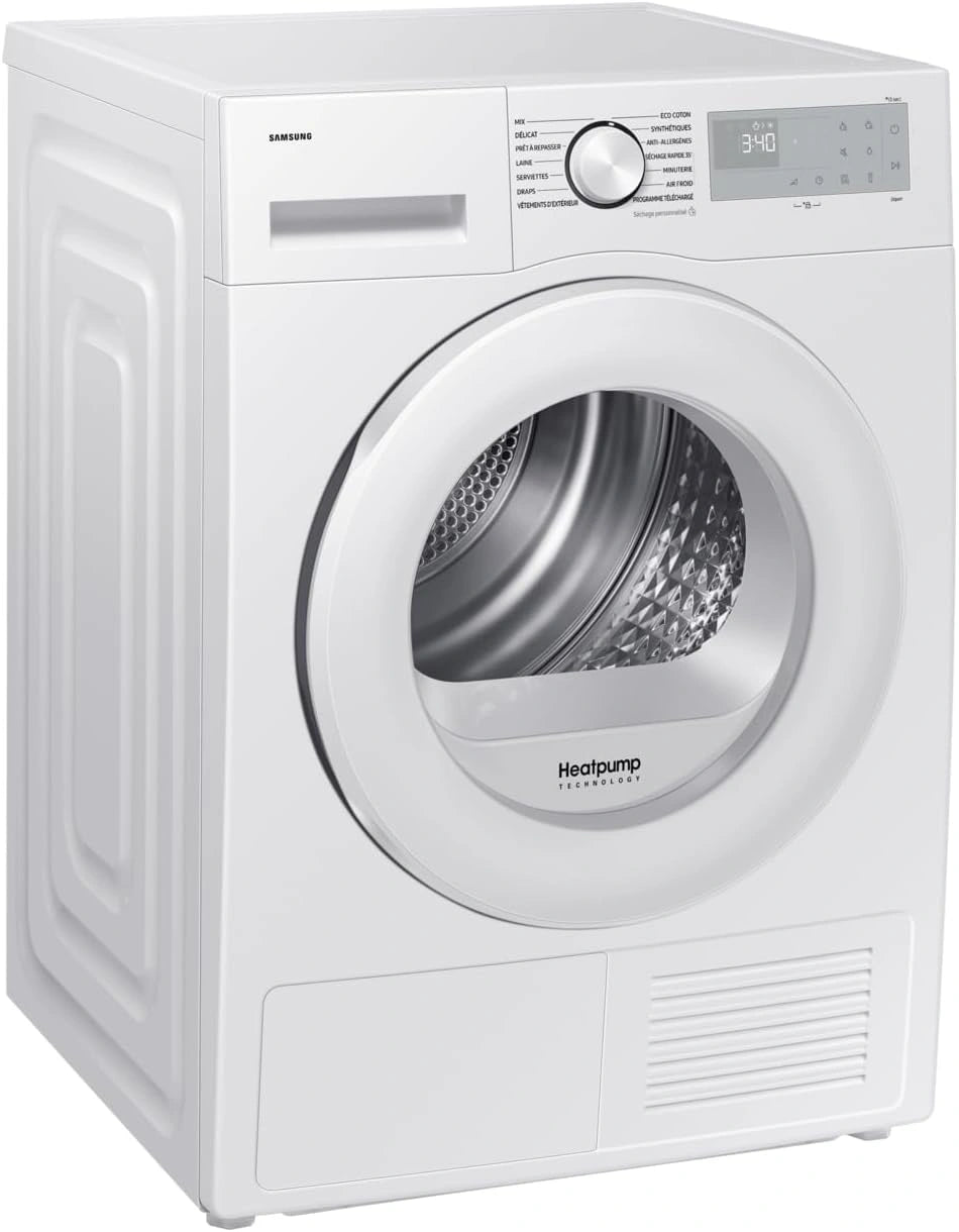 SAMSUNG, Sèche-linge, DV90DG52A0THEF, Blanc