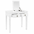 Coiffeuse, coloris blanc, pour la chambre