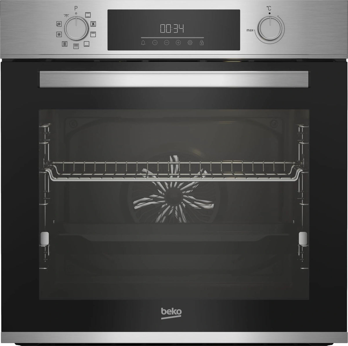 Beko, Four électrique, BBIM12300XMPEF, 72L, Argenté