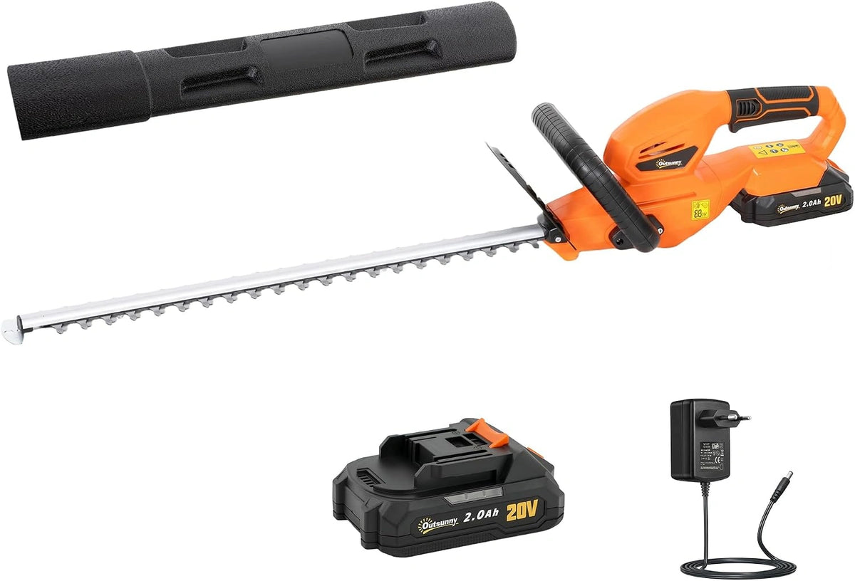 Outsunny, Batterie, 100 W, Orange