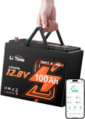 LiTime, Batterie, 100A, 12V, Bluetooth