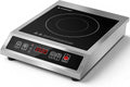 AMZCHEF, Plaque de cuisson, 10H, 3500W, Argenté