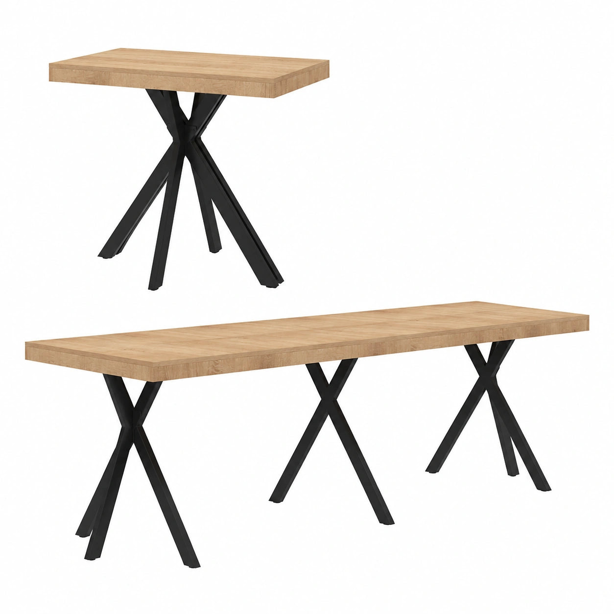 Table, extensible, pour les espaces de vie