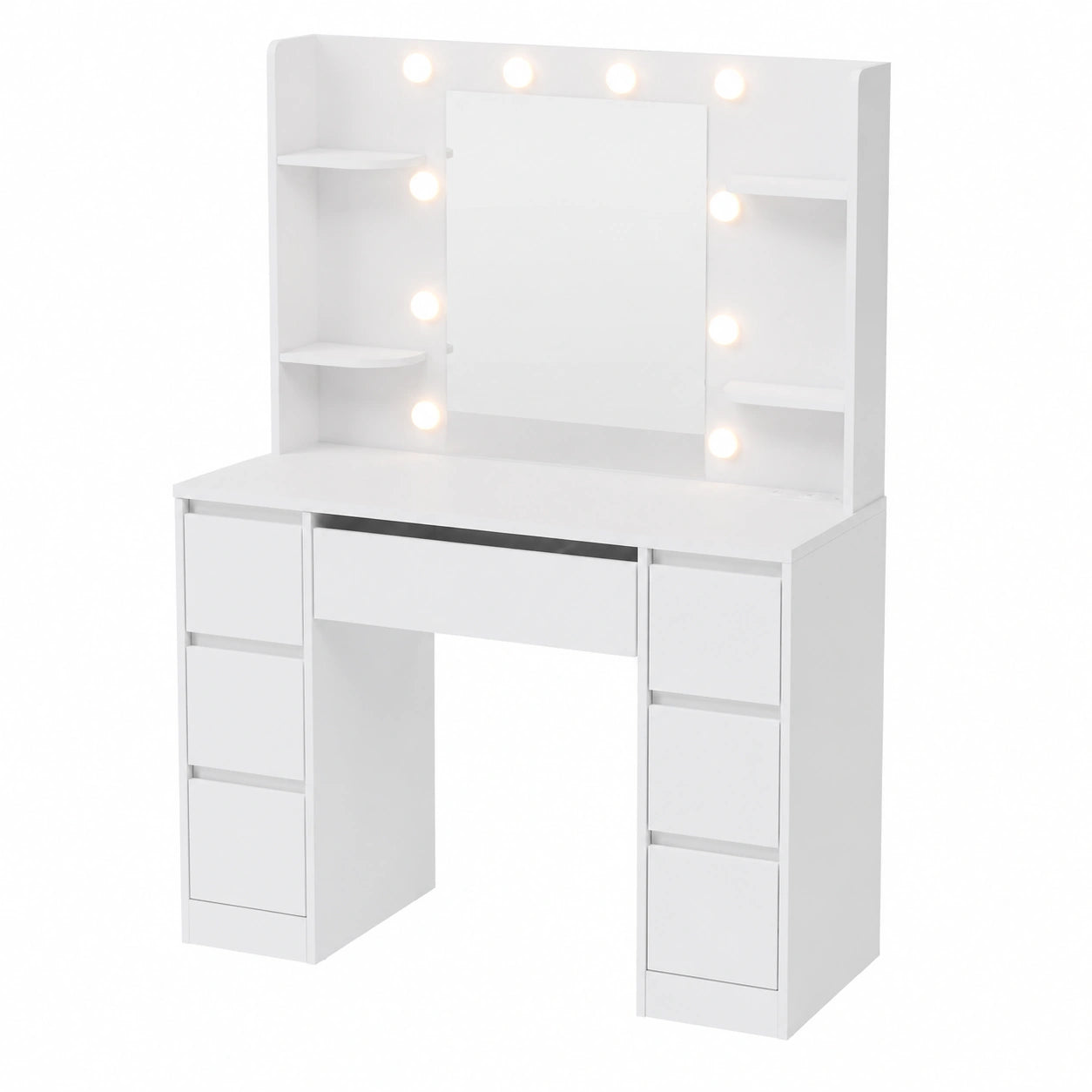 Coiffeuse, avec rangement, avec tiroirs, pour la chambre