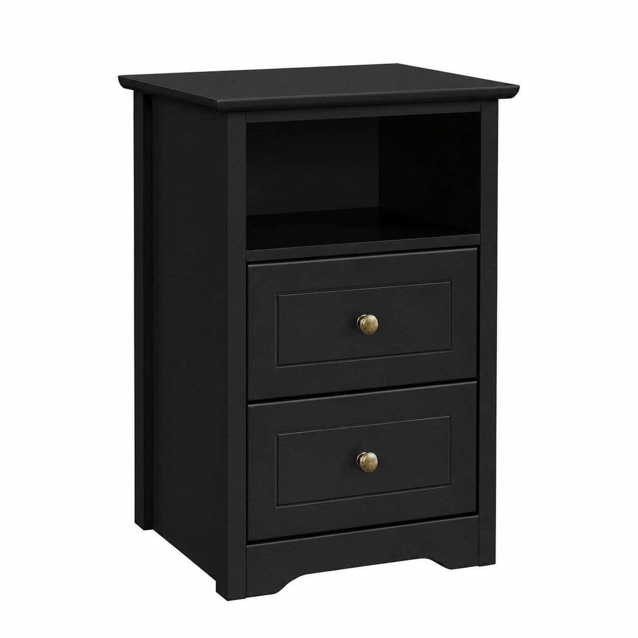Bureau, avec rangement, avec tiroirs, coloris noir, pour l’espace de travail