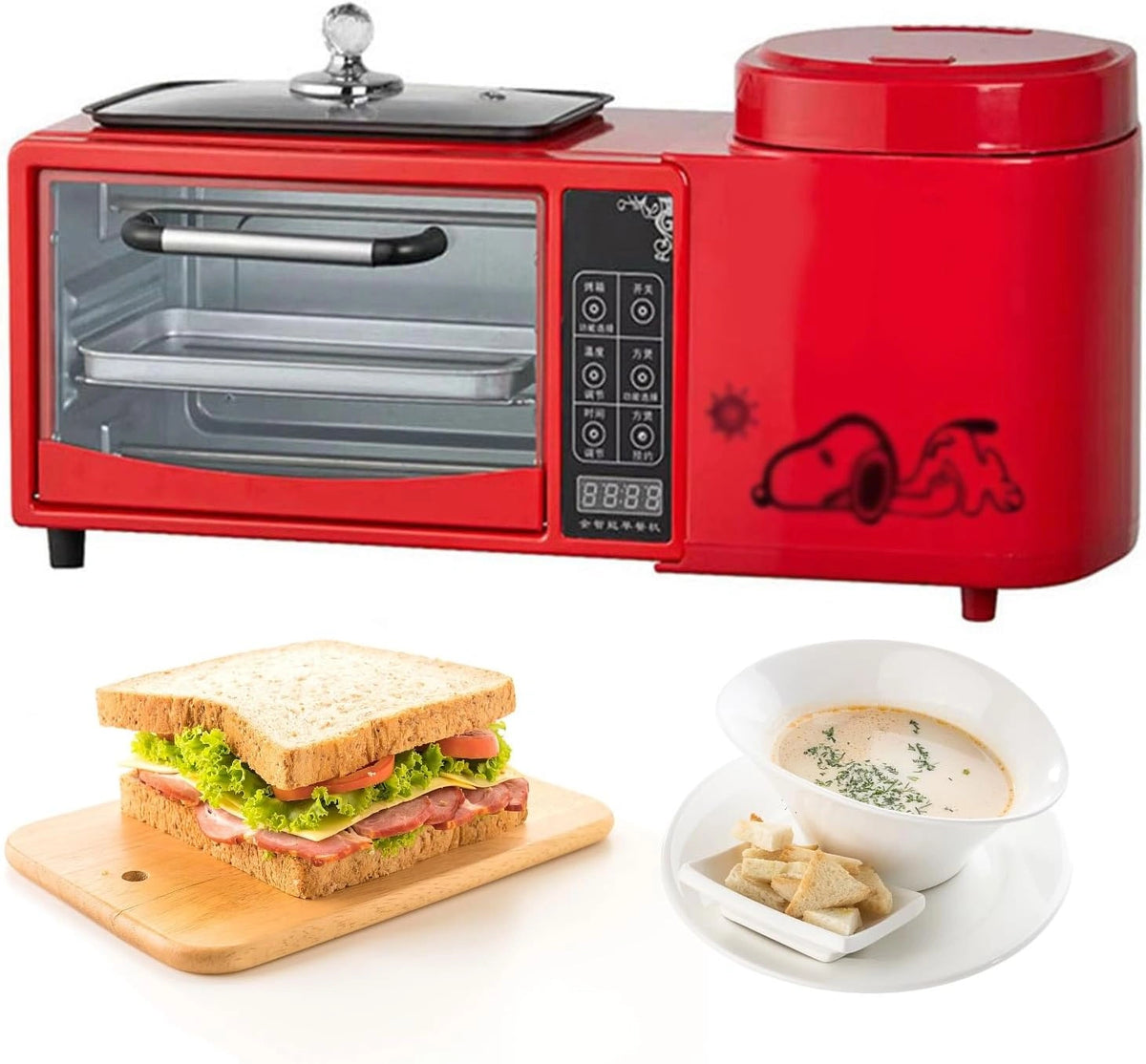 Breakfast, Appareil électrique, 1L, 8L