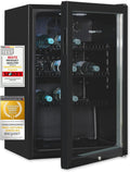 Exquisit, Réfrigérateur, GKS120-GT-160C, 118 l, Noir