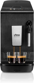 UFESA, Machine à café, 1500W, commande tactile, format compact, fonctionnement automatique