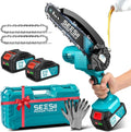 SEESII, Tronçonneuse électrique, 6 Pouces, sans fil