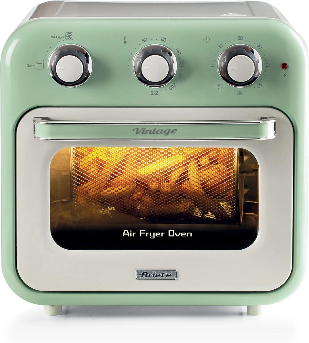 Ariete, Four électrique, 16 L, 1400W, Argenté/Vert