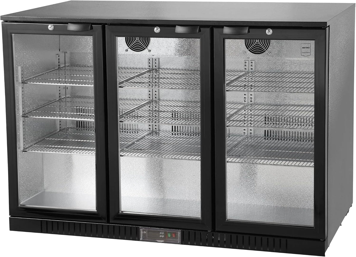 METRO Professional, Appareil électrique, GBC3003, 308 L, 160 W, froid ventilé, Noir