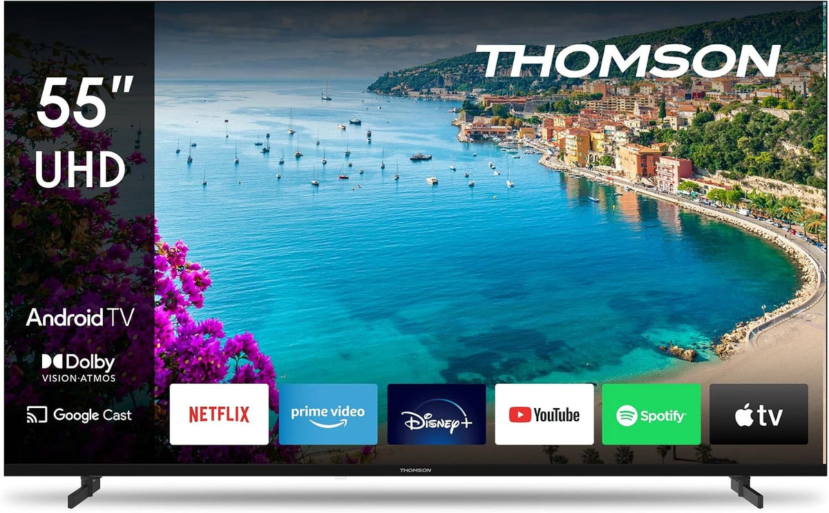 THOMSON, Téléviseur, 55UA5S13, 55 Pouces, Wi-Fi, Bluetooth, connecté
