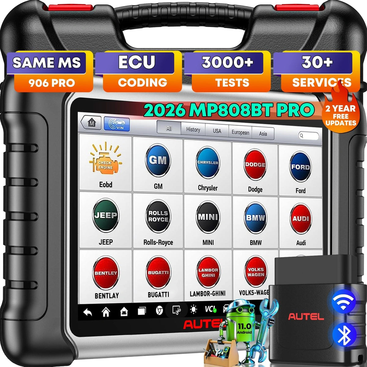 Autel, Appareil électrique, MP808BT